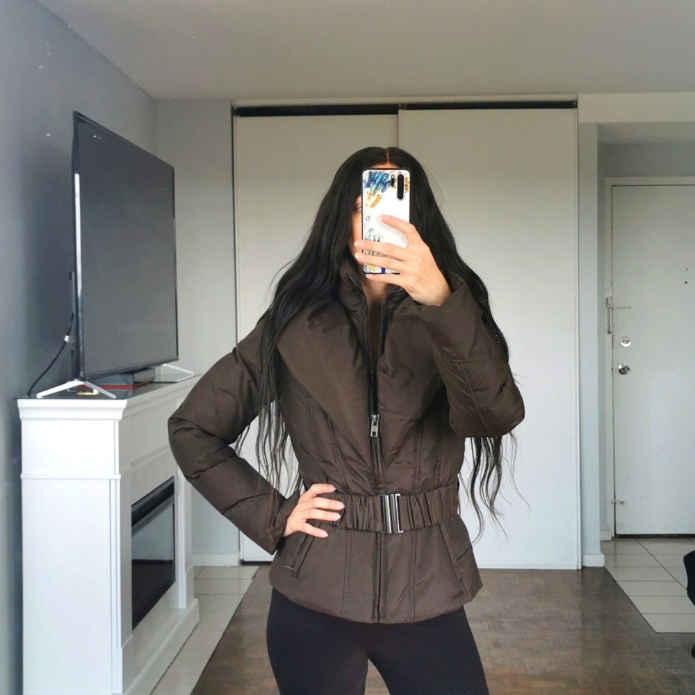 DANIER BROWN PUFFER JACKET
